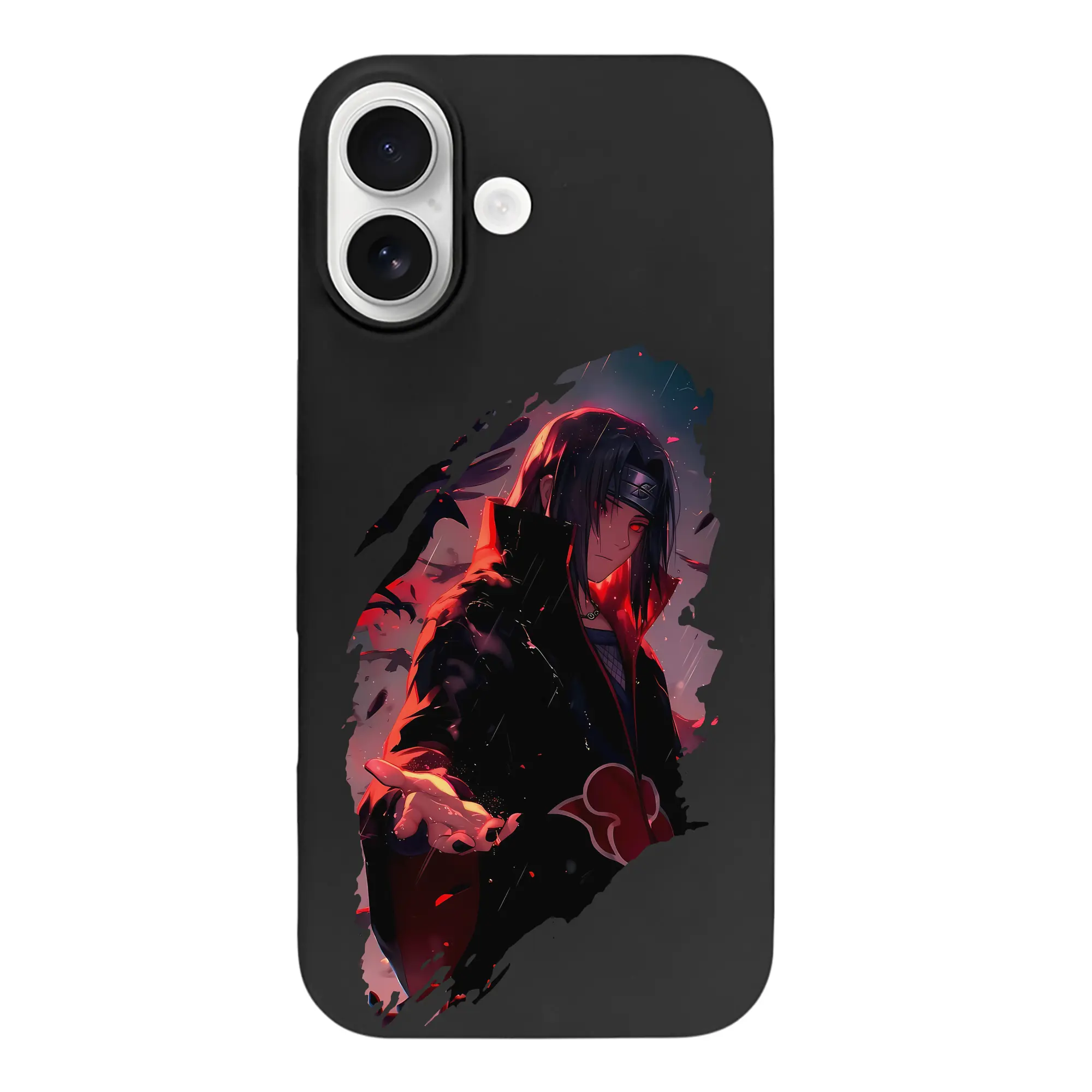 ナルト グッズ うちは イタチ - iPhone 17 シリーズ シリコンケース 薄型 耐衝撃 指紋防止 ソフトタッチカバー 精密フィット 傷防止 保護ケース iPhone 17/17 Air/17 Pro/17 Pro Max 対応